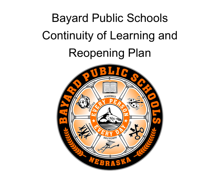 BAYARD SCHOOLS - 2020-2021 Bayard Public Schools Reopening Plan